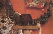 Alma-Tadema, Sir Lawrence The Roman Potters in Britain (mk23) USA oil painting artist